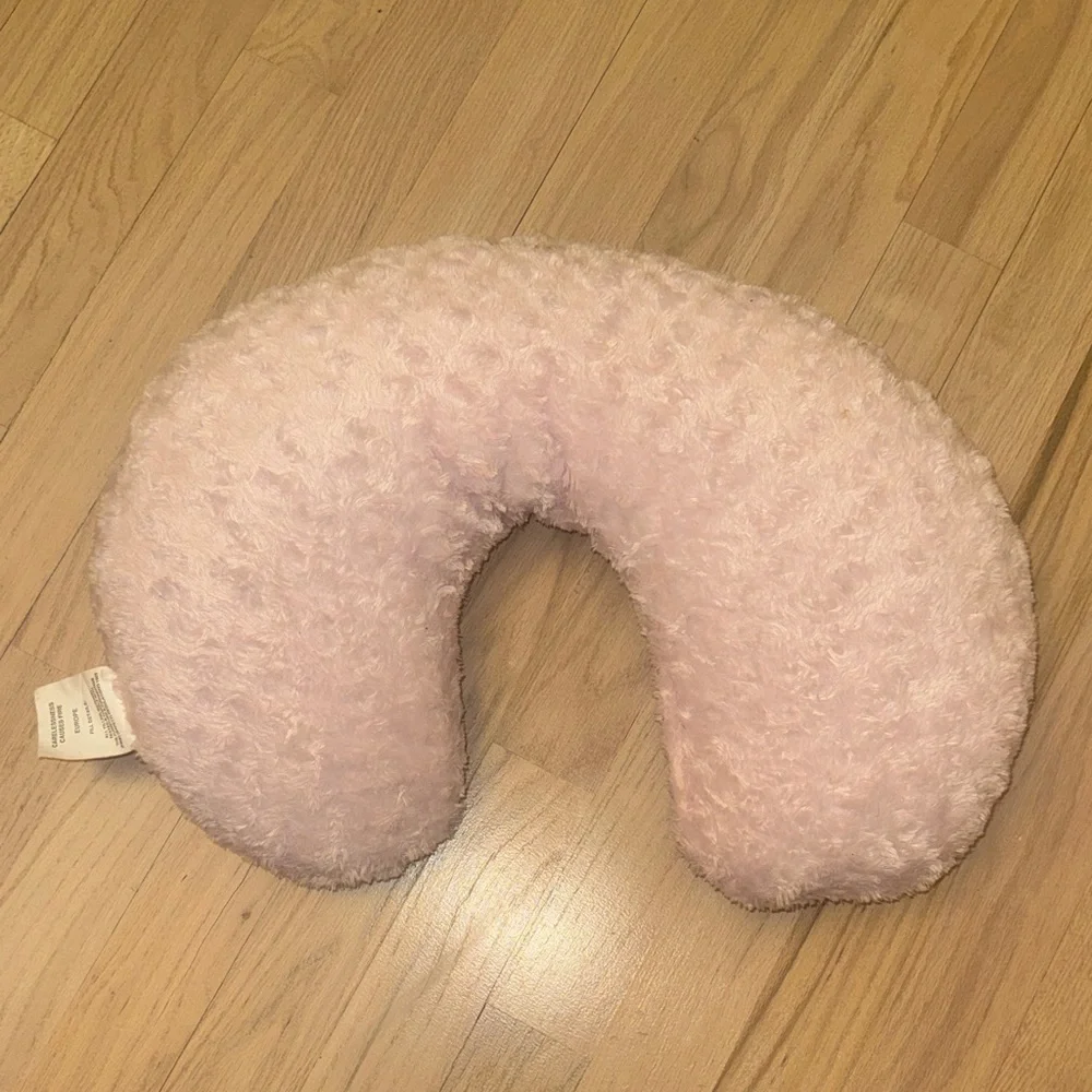 Pink Crown Kids Neck Pillow